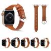 Slim Thin Genuine Leather Strap for apple Watch Series Small Waist Pin Buckle Universal Watch Strap