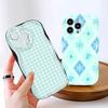 Мультяшный узор кремовая текстура чехол волнистый край мягкий силиконовый чехол для телефона чехол для iPhone Samsung Huawei Honor Xiaomi Redmi Infinix Tecno