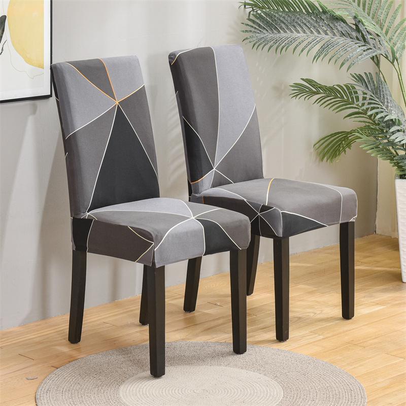 Набор чехлов на стулья из 1/2/4/6 шт., Чехлы-накидки на стулья Парсон для столовой, Съемный чехол для кухонного стула для Эл и Церемонии
