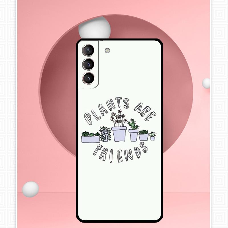 Чехол Go Vegan для Samsung Galaxy S24 Ultra S22 Plus S20 S21 FE S8 S9 S10 Note 10 20 S23 Ultra Cover