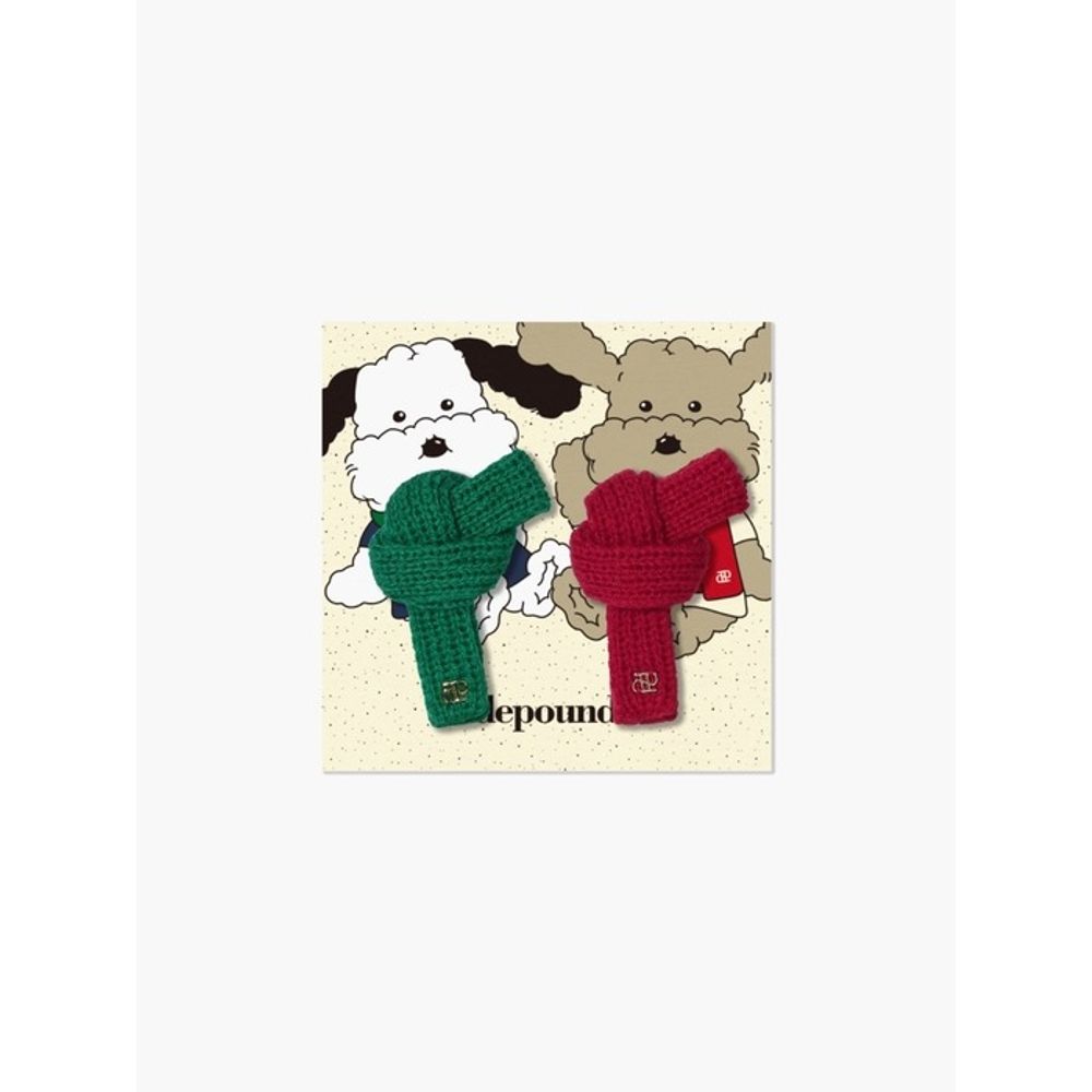 DEPOUND Muffler for Keyring - Red&green