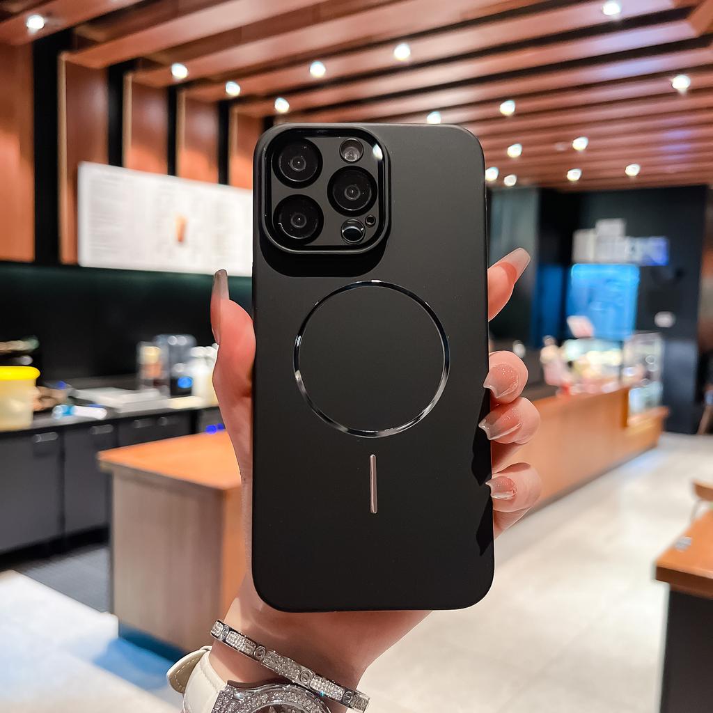 Дофаминовый Применимый Магнитный Чехол для Телефона iPhone 17 Apple 16 ProMax Поставляется с Защитной Пленкой для Объектива Противоударный Чехол