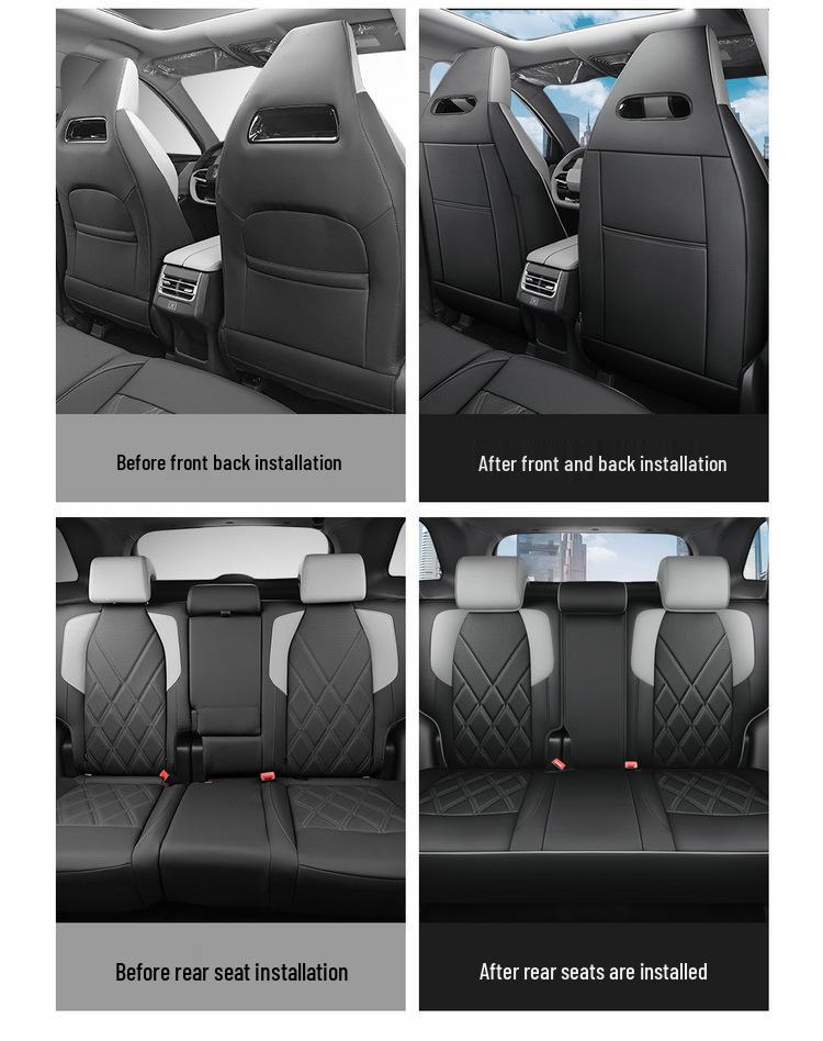 Кожаная подушка на сиденье автомобиля для Changan CS75 PLUS - Всесезонная, Новая модель