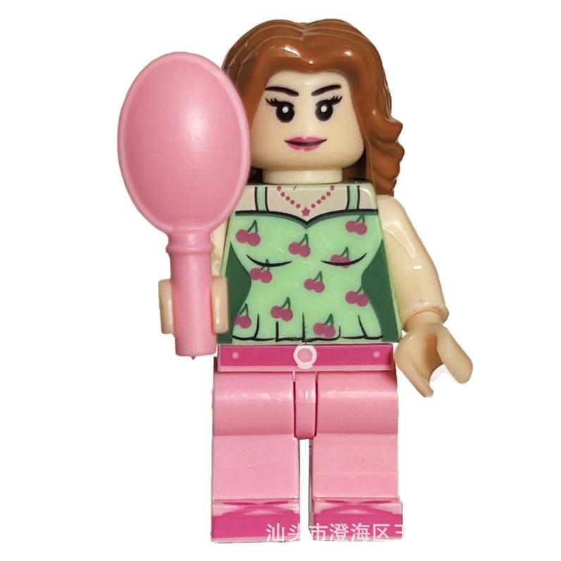 Девочка Принцесса Строительный Блок Кукла Детская Головоломка Сборка Игрушка Сумка