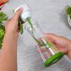 Transparent Salad Dressing Bottle Leak Proof Vinaigrette Container Creative Cruet  BBQ
