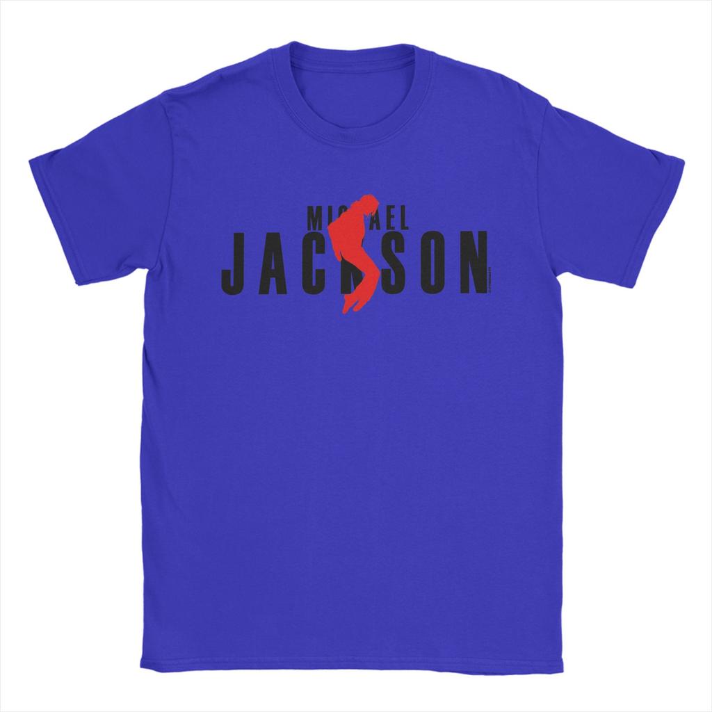 Michael Air Jackson TShirts Unisex Funny Cotton Tees Round Collar Short Sleeve T Shirts Birthday Gift Tops