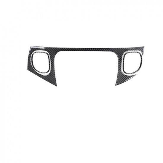 3Pcs Carbon Fiber Passenger Dashboard Cover Trim For Chevrolet Corvette C5 98-04