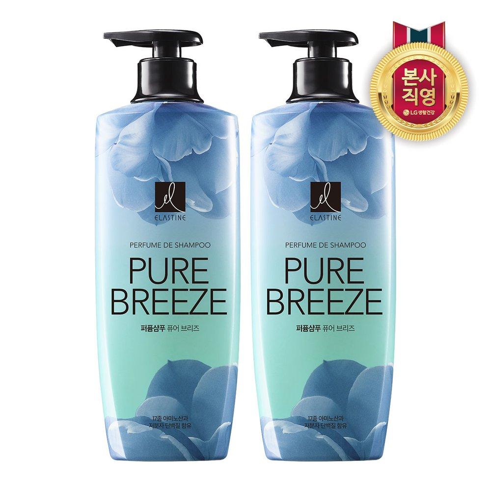 ELASTINE Шампунь Perfume Pure Breeze 600 мл x 2