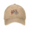 Cartoon Zombie Bear Baseball Cap for Men Women Vintage Trucker Hat Golf Hats Dad Caps