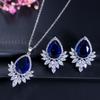 High-End Jewelry Aaa Zircon Necklace Set Chain, Bridal Wedding Banquet Dinner Jewelry Set