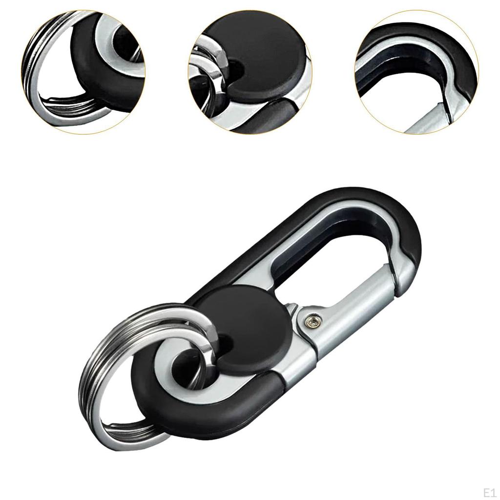 Men's Car Key Chain, Creative Zinc Alloy Keychain for Men