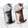 Supplies Student Gift Pencil Box Pencil Case Storage Organizer Pen Bag Simulation Cartoon Cat