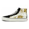Vans Sk8 Canvas Повседневные высокие кеды для скейтбординга Унисекс Кроссовки Черно-белые VN0A4UWN4V4
