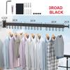UNTIOR Retractable Cloth Drying Rack Collapsible Cloth Hanger Aluminum Wall Mount Indoor Space Saving Home Laundry Drying Rack