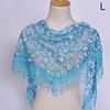 Women's Scarves Tassel Floral Lace Scarf Summer Clothing Accessories Fashion Shawl