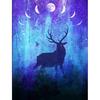 5D DIY Diamond Painting Cross Stitch Full Round Drill Moon Transformation Diamond Embroidery