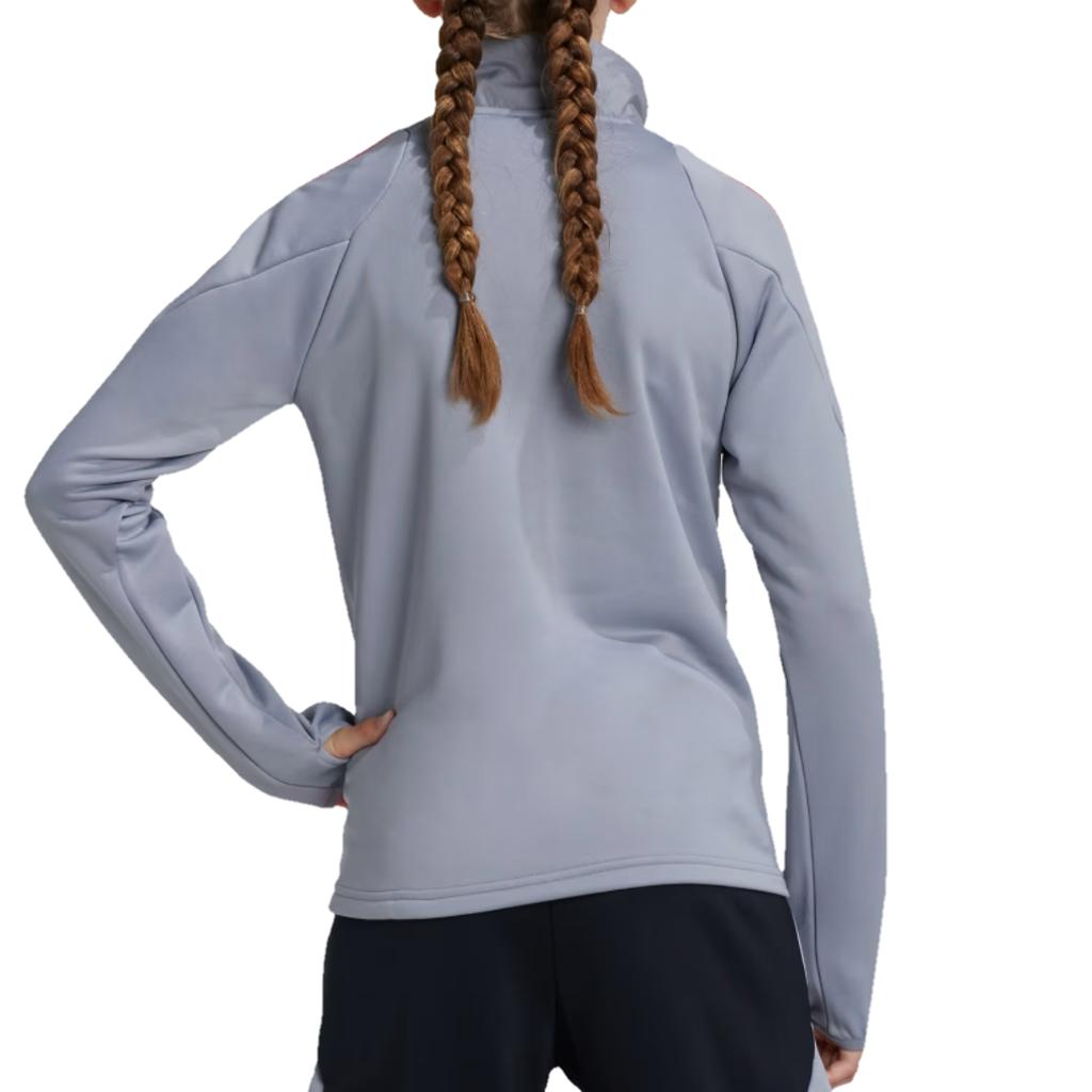 adidas Толстовка Tiro 24 Светлый агат/Шокирующий красный Детская Возраст 3-7 лет IY0135