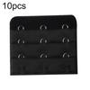10Pcs 3-Row 3-Hook Universal Women Bra Extender Clasp Strap Extension Band Set