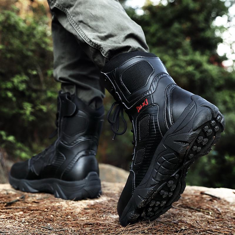 New waterproof military boots tactical boots breathable boots outdoor desert boots combat boots