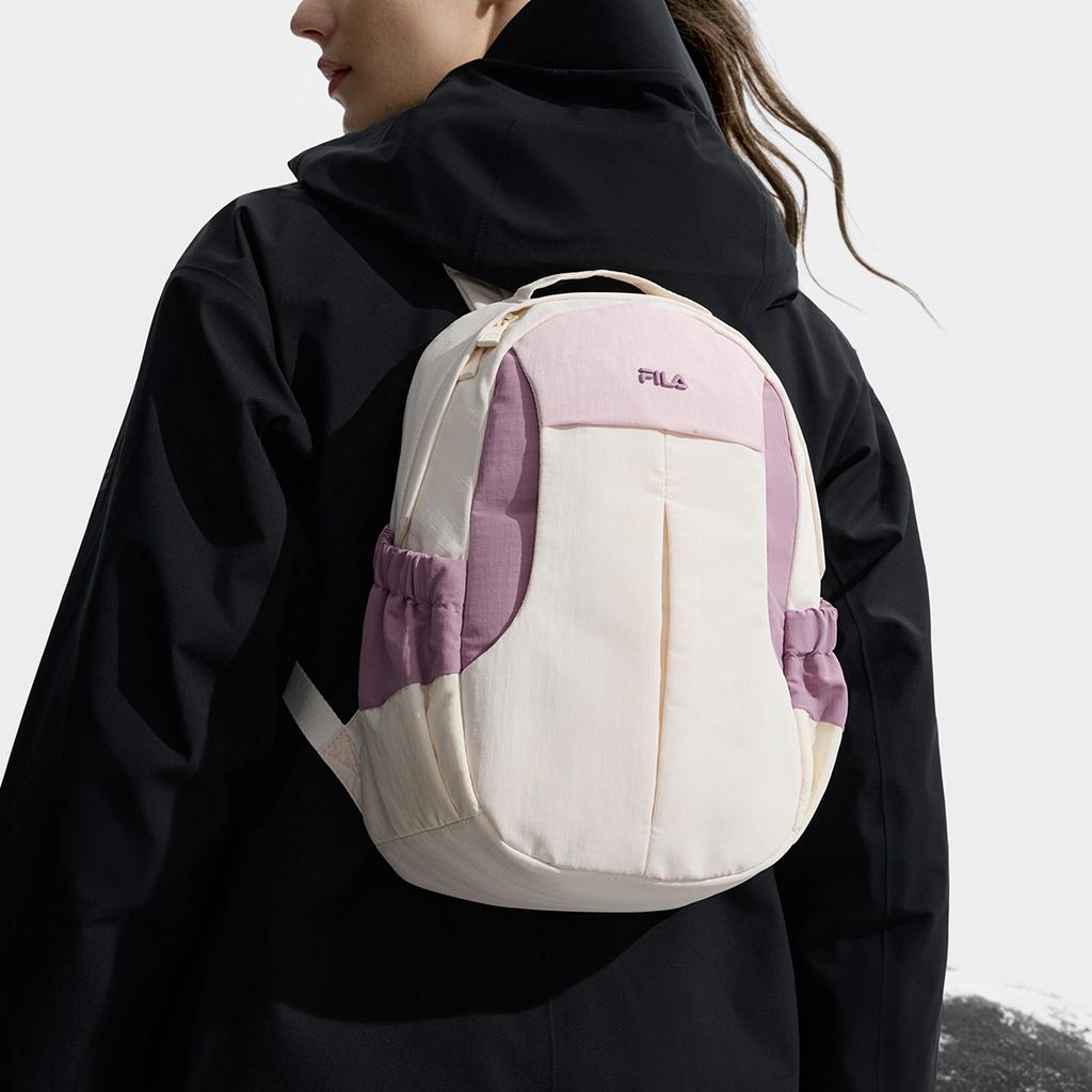 New FILA Fabric Backpack Women's Baby Pink A53U547131FLP
