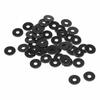 Nylon Flat Washers for 3mm ID Screws and Bolts, 10mm Outer Diameter, 1mm Thick, Pack of 50