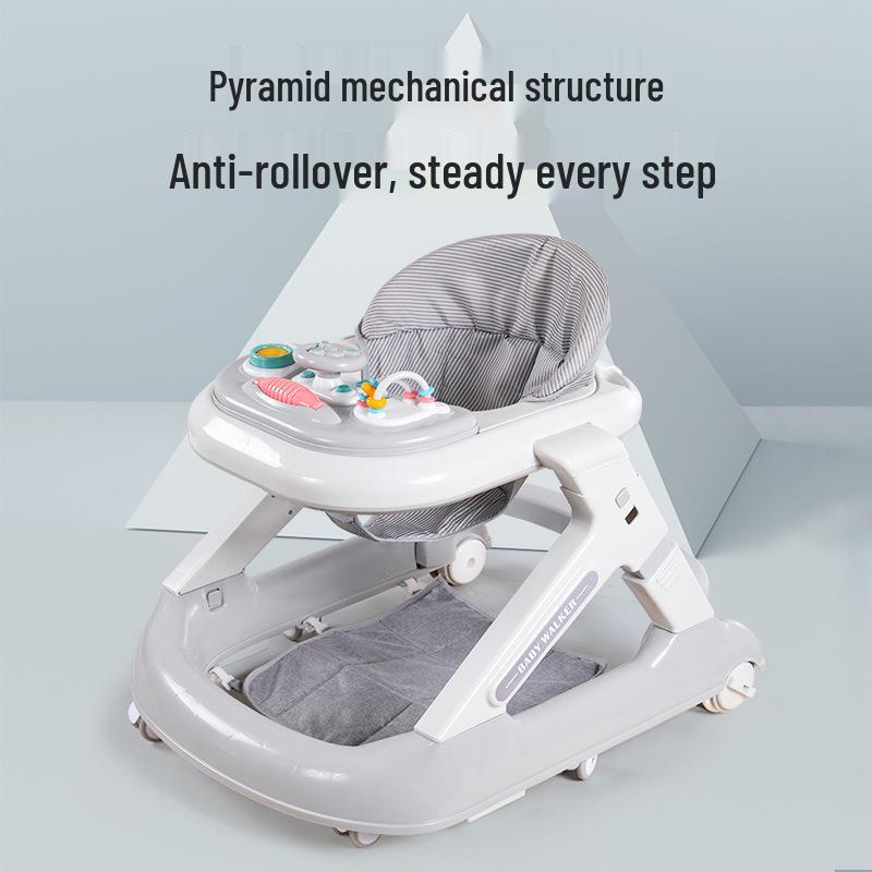 Многофункциональные ходунки-коляска с защитой от опрокидывания для мальчиков и девочек