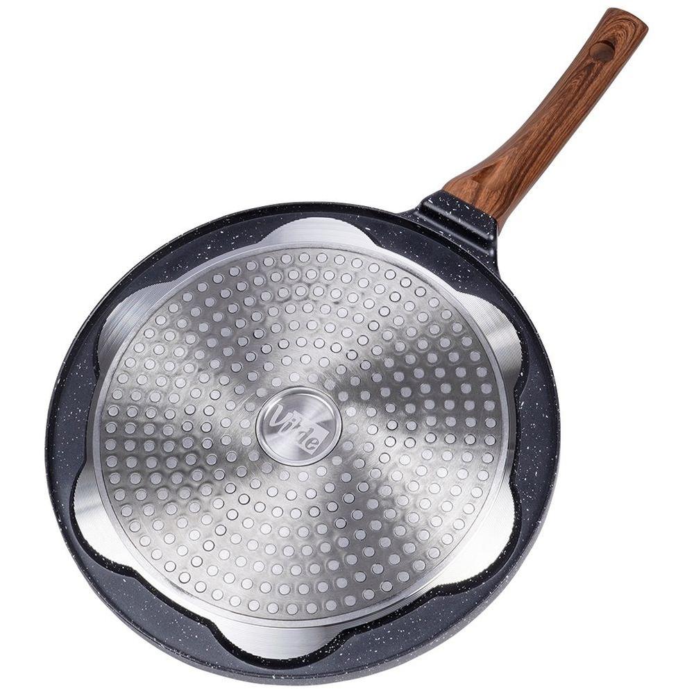 BLACK&WOOD 7-Cup Granite Pancake Pan 26cm