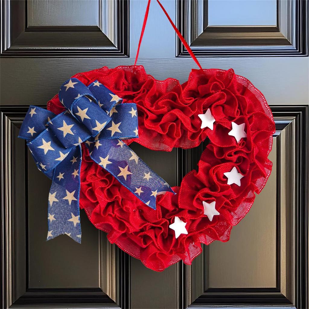 Exclusive For Independence Day In The United States | Exquisite Handmade Love Wreath, Celebrating And Unity
