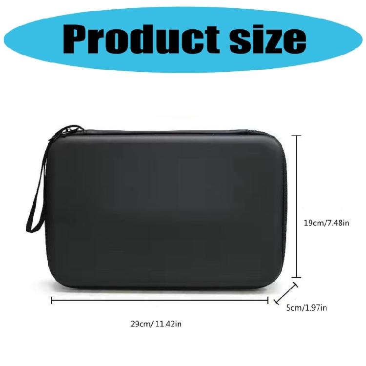 Square Pingpong Paddle Storage Bag Waterproofs Table Tennis Paddle Hard Case Table Tennis Rackets Storage Bag Organizers