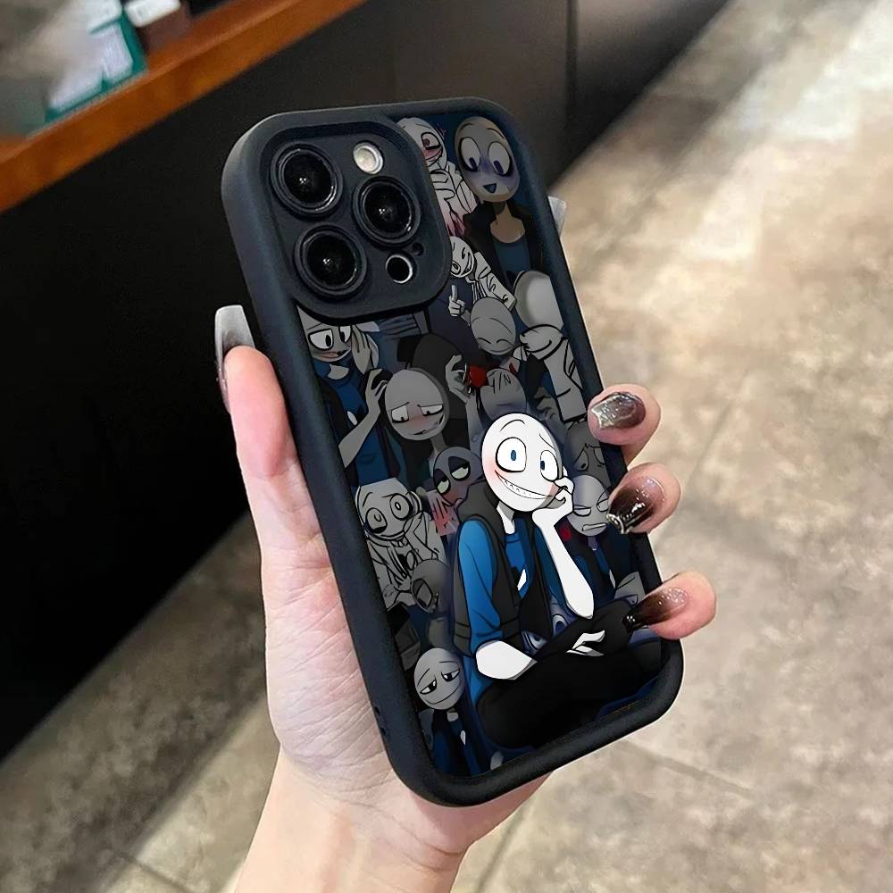 Чехол для телефона Peter Y-Your B-Boyfriend для iPhone 17,16,15,14,13,12,11,Pro,Max,Plus,X,XS,SE4,E,Mini Черный Утолщенный край Чехол