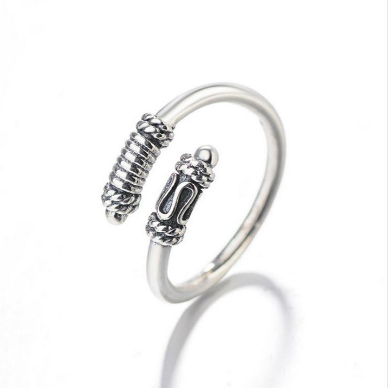 Кольцо женское простое трендовое звездное электрокардиограмма любовное кольцо модное нерегулярное темпераментное Ins аксессуары