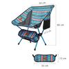 Moon Lence Outdoor Chair Camping Chair Compact Folding Ultra Light Storage Bag Hiking Load Capacity 150kg