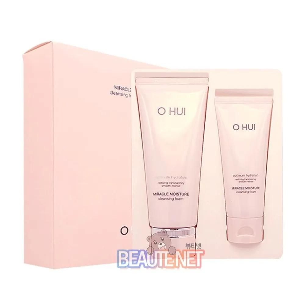 O HUI Miracle Moisture Очищающая пенка Специальный набор 200 мл+100 мл