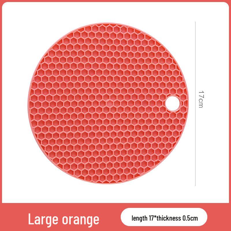 Silicone Heat-Resistant Dining Mat & Pot Holder Coaster