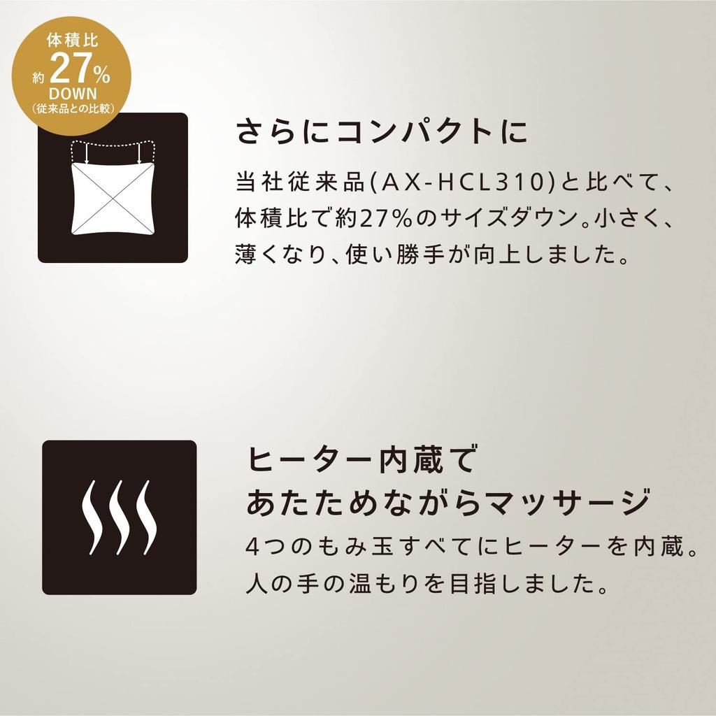 Массажная подушка ATEX Lourdes для шеи, талии, плеч, спины, премиум-массажная подушка 3D-массаж, темно-синяя AX-HCL320nv