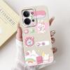 Для Xiaomi Poco C85 4G Милый Кролик Кошка Мультяшный Чехол Для Poco C85 C 85 4G Ударопрочный Мягкий Силиконовый Чехол