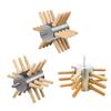 Chicken Feather Plucker Machine Semi Automatic Poultry Plucker Stable Labor Saving for Poultry Chicken Guinea Fowl Turkey Pigeon