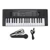 Kids Piano Keyboard 37 Keys Portable Electronic Keyboard Early Educational Music Learning Toy with Microphone for 3 To