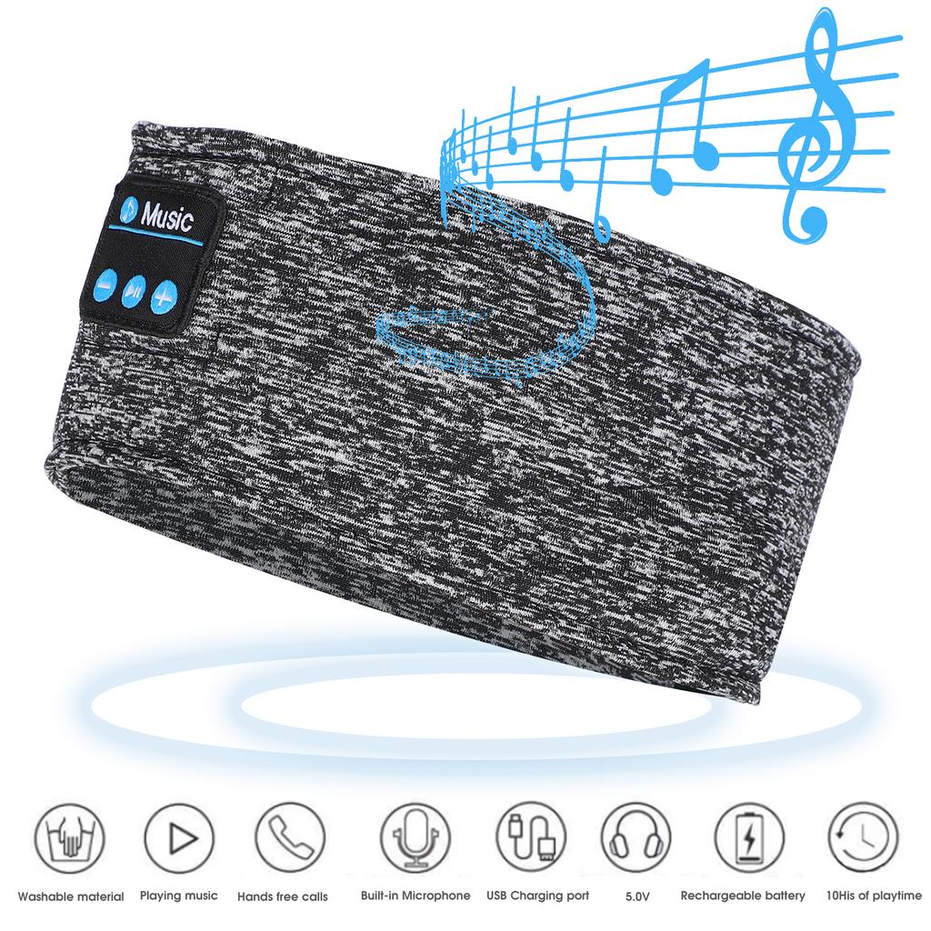 Для Bluetooth-наушников с повязкой на голову Cation Wireless Call Music Бег Йога Спорт Сон Наушники