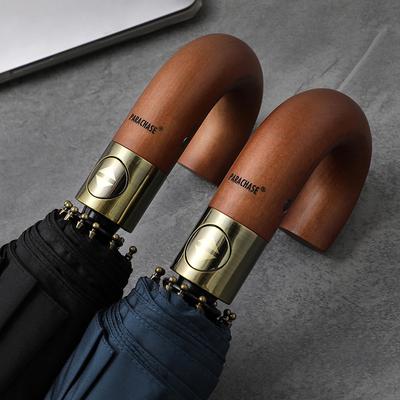 Автоматический зонт для мужчин, Корпорация, бизнес, японские уличные зонты для гольфа, ветрозащитный роскошный зонтик от солнца