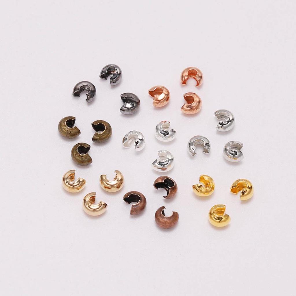 DIY ювелирные аксессуары: Разделительные бусины в форме буквы С для изготовления ожерелий