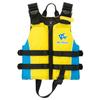 REEF TOURER Snorkeling Vest for Children with Whistle Snorkel Vest Yellow Blue M Size for 125 Cm To 165 RA0410 [Suitable Cm]