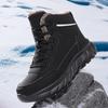 Large Size Snow Boots Men'S Velvet Thickened Non-Slip Waterproof Winter Warm Men'S Boots Outdoor Northeast High-Top Cotton Shoes