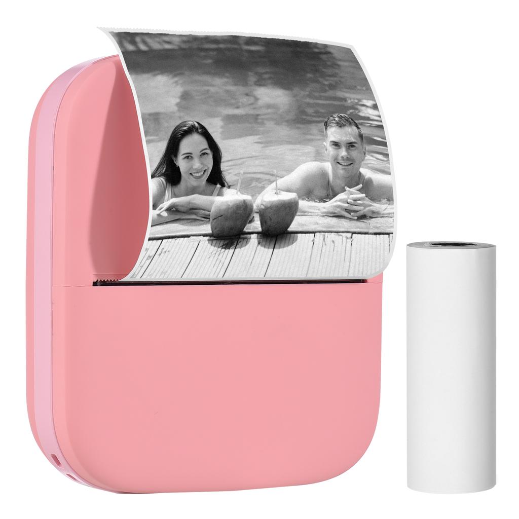 X1 Portable Mini Pocket Printer 80mm BT Wireless Thermal Photo Printer 300dpi Picture Memo Notes