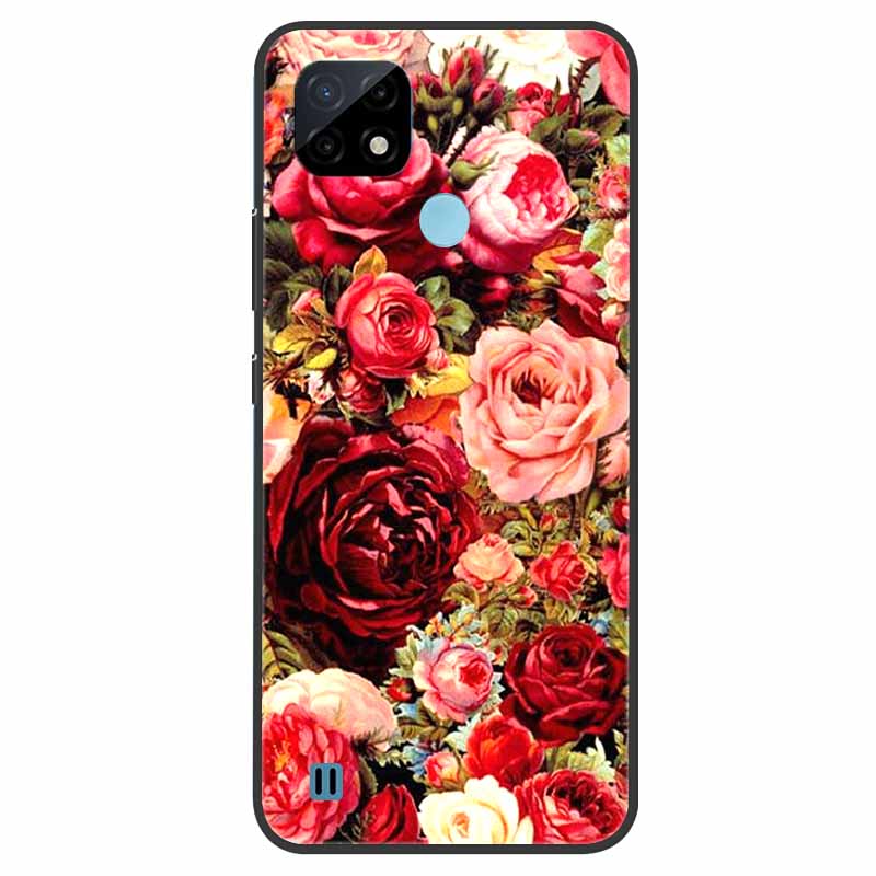 Для Realme C21 чехол противоударный мягкий силиконовый чехол из ТПУ для Realme C31 C21Y C25S C25 чехлы для телефонов Realme C21 C31 милый мультфильм