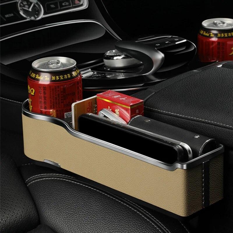 Ящик для хранения автомобиля, щелевой автомобильный ящик для хранения швов, многофункциональный органайзер для хранения зарядных принадлежностей, предметы интерьера, укладка, уборка