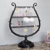 1pc-Black Jewelry Stand, Creative Wine Glass Shaped Jewelry Storage Rack, Can Be Used To Display In The Bedroom or Living Room