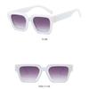 UV400 Multicolor Lenses Eyewear Rice Nail UV400 Sun Glasses Square Frame Sunglasses  Beachside