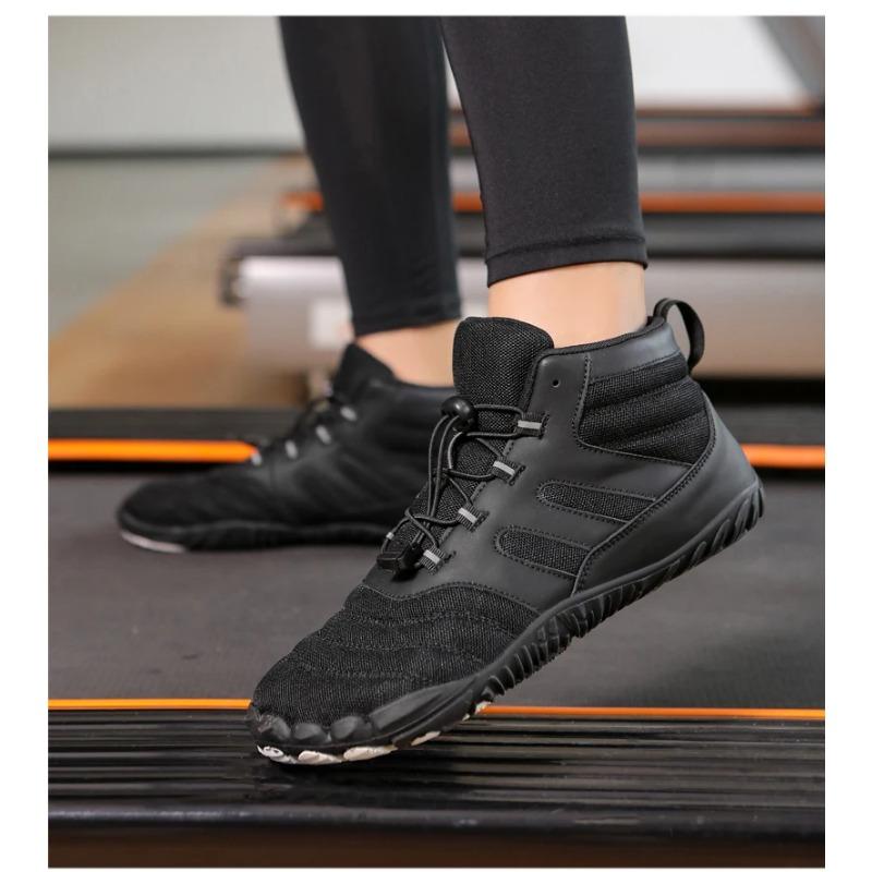 Зимние ботинки для мужчин и женщин Snow BareFoot Outdoor Нескользящие теплые меховые кроссовки Ботильоны водонепроницаемые альпинистские походные ботинки