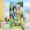 Winter Sports Fun Personalized Text Beach Towel Super Soft Microfiber Quickdry Fabric Portable for SwimmingBeachCamping Travel Beach AccessoriesGym